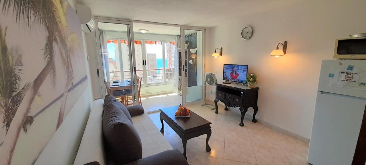 Apartment Sea View In Rincon De Loix- Free Parking, Pool, Wi-Fi, New Air Conditioning Benidorm Eksteriør bilde