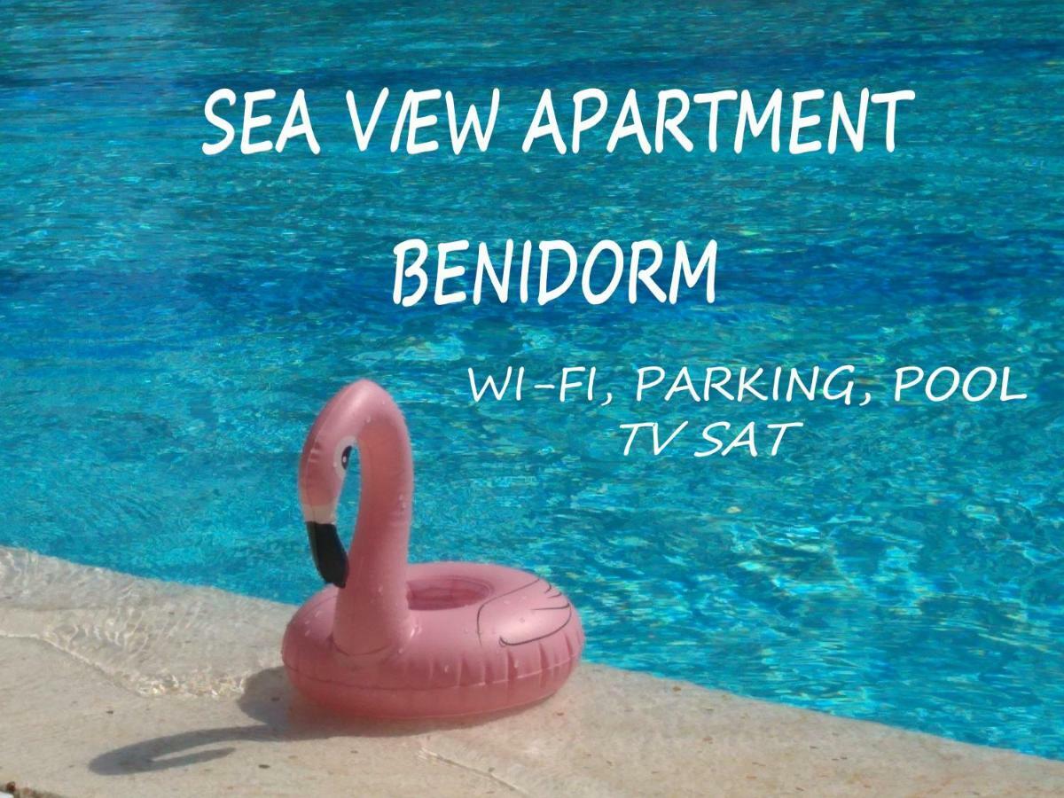 Apartment Sea View In Rincon De Loix- Free Parking, Pool, Wi-Fi, New Air Conditioning Benidorm Eksteriør bilde