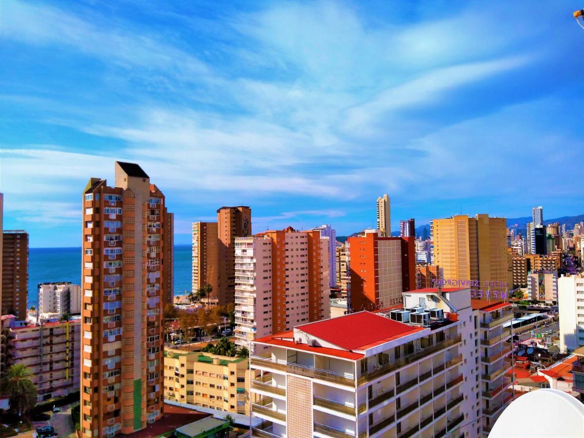 Apartment Sea View In Rincon De Loix- Free Parking, Pool, Wi-Fi, New Air Conditioning Benidorm Eksteriør bilde